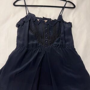 Rebecca Taylor Navy Camisole